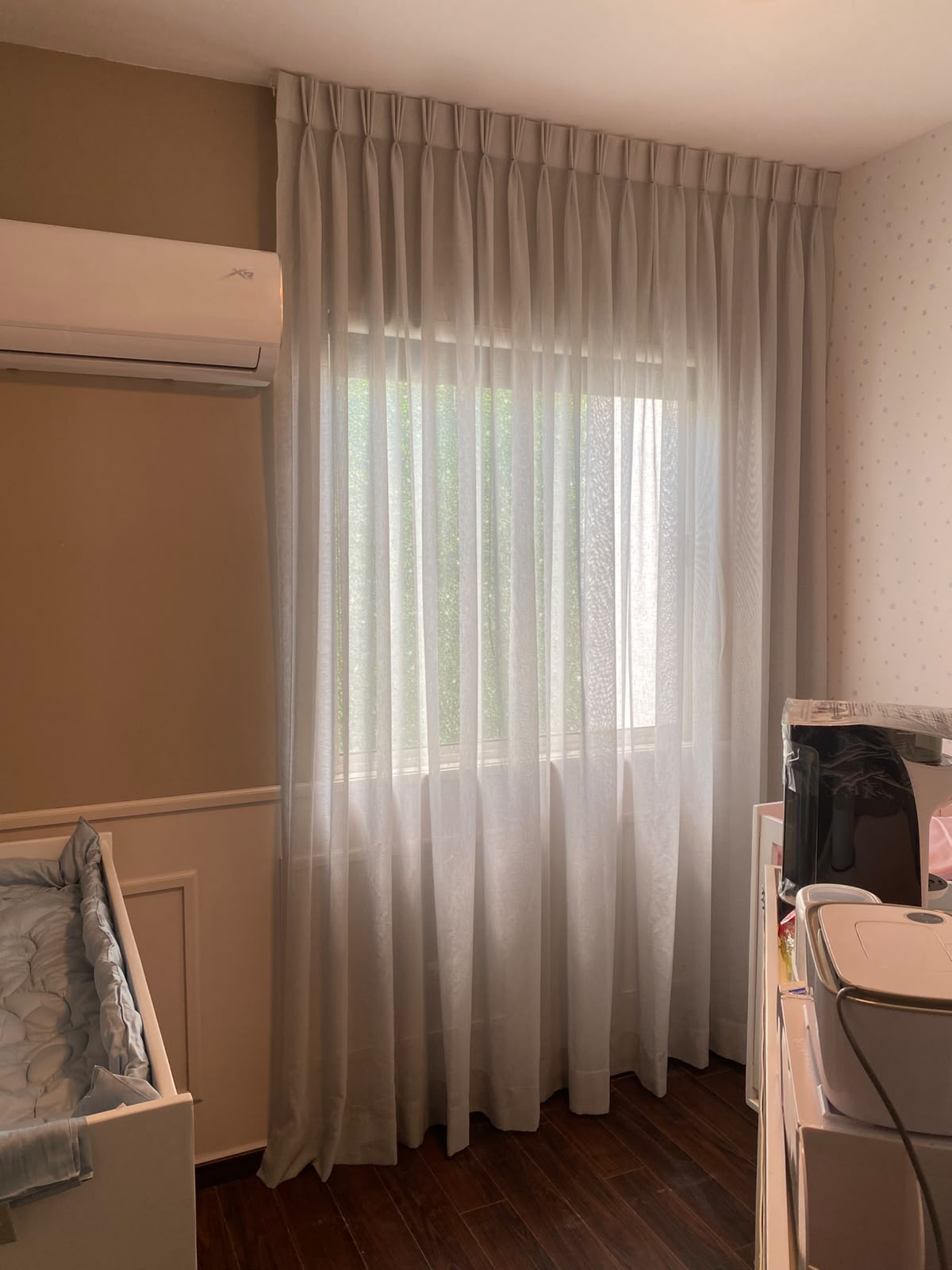 Cortinas instaladas por Lux Interiores